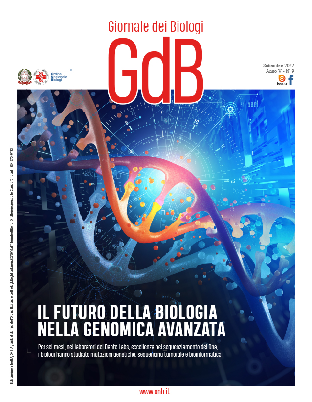 Online il numero di Settembre 2022 del “Giornale dei Biologi” - Federazione  Nazionale degli Ordini dei Biologi